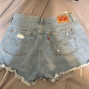Levi’s 501 denim jean shorts